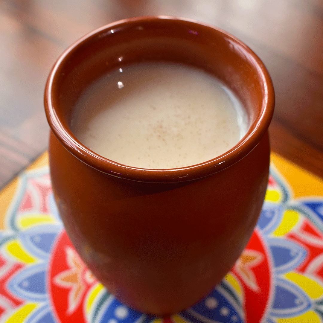Horchata disfrútala fría o calientita