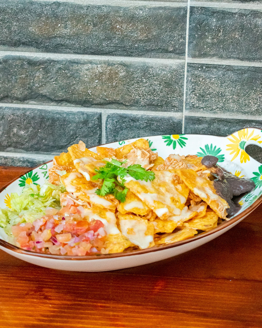 Chilaquiles salsa verde picosita 🔥
