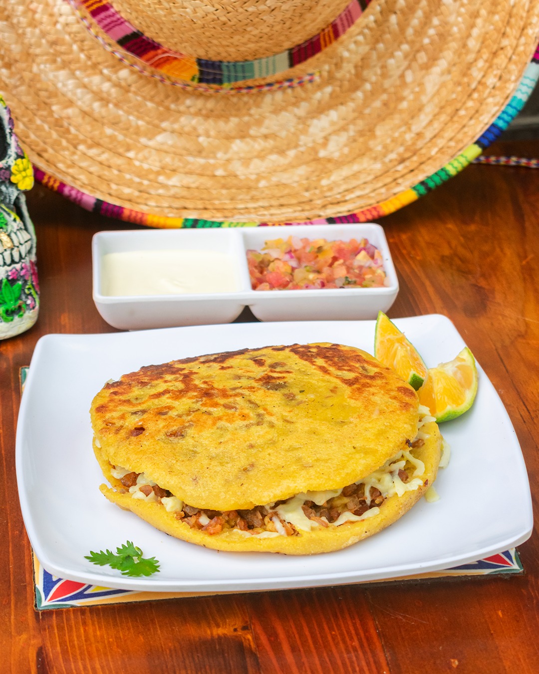 Gordita de chicharrón